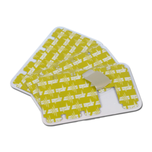 500 Pre-gelled electrodes 23X34 MM for crocodile cables